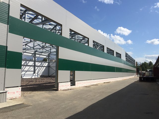  Аренда нового склада класса «В» 1400 кв.м, рядом с КАД.