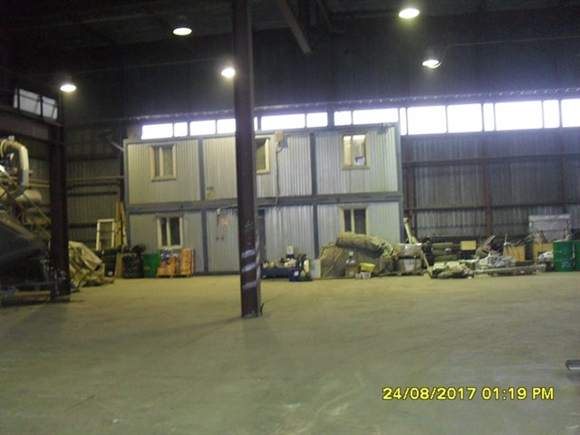 Производственно-складское  помещение от 500 м2 до 1720 м2
