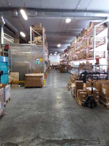 Отапливаемое помещение под склад, производство, торговля 2129 кв.м