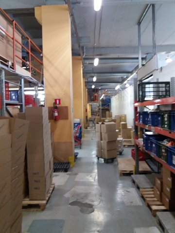 Отапливаемое помещение под склад, производство, торговля 2129 кв.м