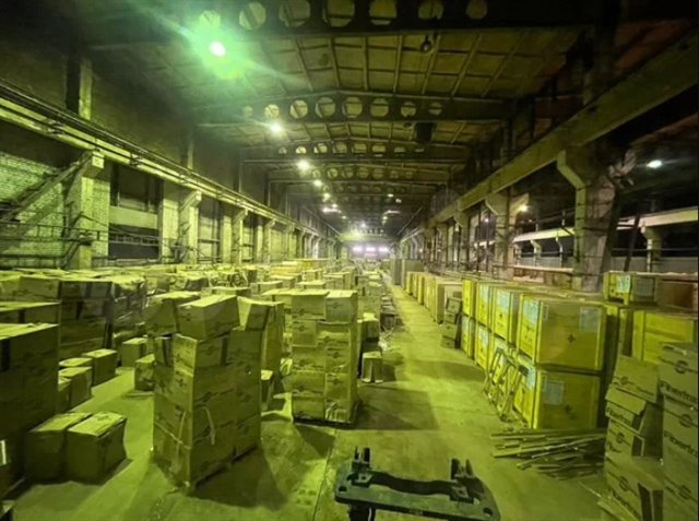 Продажа отапливаемого производственного помещения 9178 м² с кран-балками