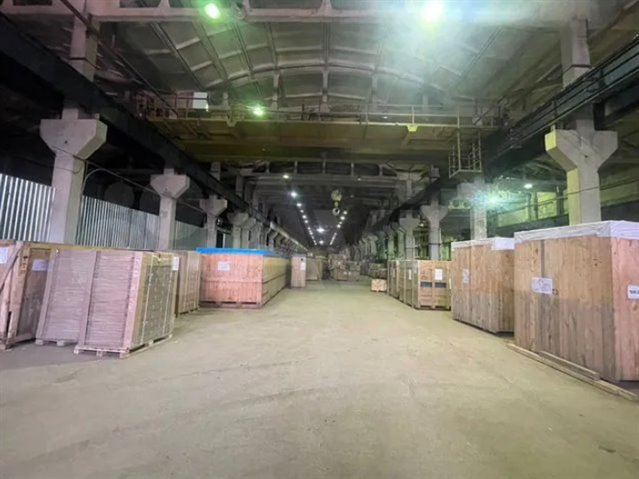 Продажа отапливаемого производственного помещения 9178 м² с кран-балками