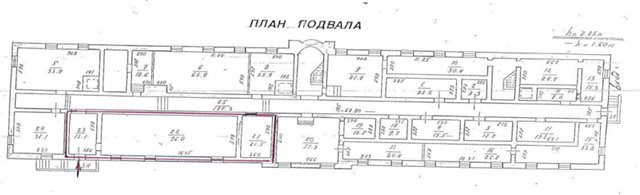 продажа универсального помещения 753 кв.м., прямая видимость с Московского пр.