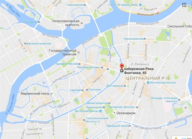 Предлагается помещение на 2 этаже дома на углу набережной р.Фонтанки и Невского проспекта площадью 82,4 кв.м   (нежилой фонд)