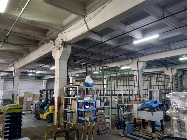 Аренда отапливаемого производственно - складского помещения 970 м2 на втором этаже с грузовым лифтом 