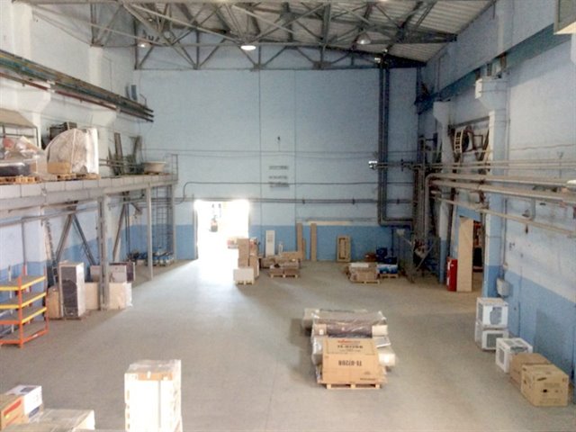 Отапливаемое помещение под склад, производство - 893 м2