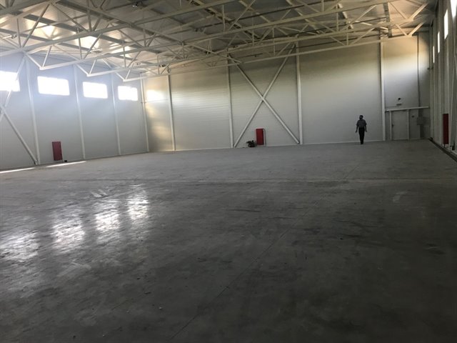 Аренда нового склада 960 кв м класса В+ с пандусом возле КАД.