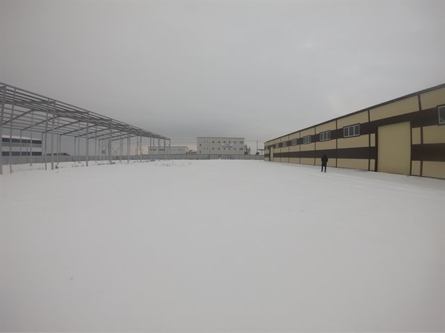 Продажа производственно-складского комплекса состоящего из двух ангаров по 1440 кв м и земельного участка 1 Га.