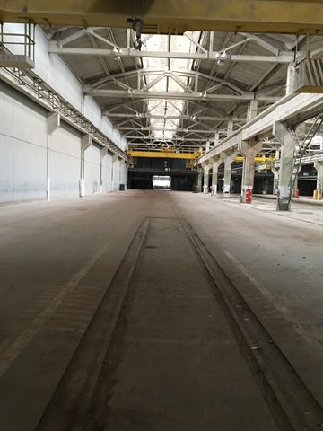 Аренда части холодного цеха 2100 кв.м. на Домостроительной