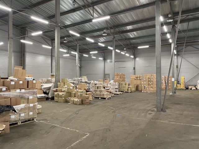 Аренда отапливаемого склада 1350 кв м с пандусом