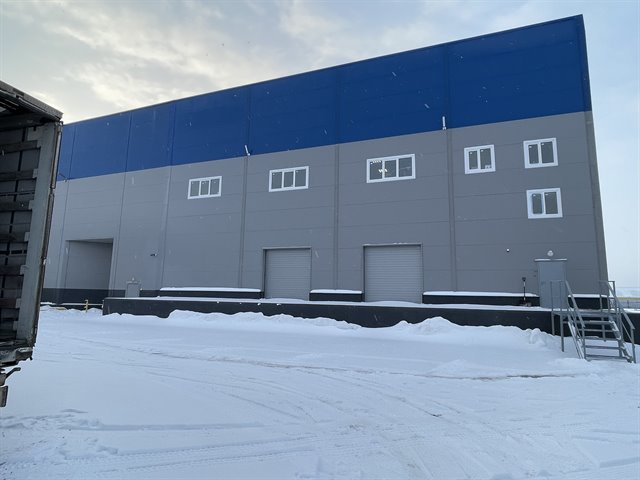 Аренда нового склада 1800 кв м с пандусом
