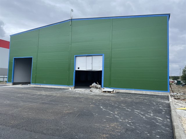 Аренда нового производственно-складского отдельно стоящего здания 1500 кв м (возможно деление)