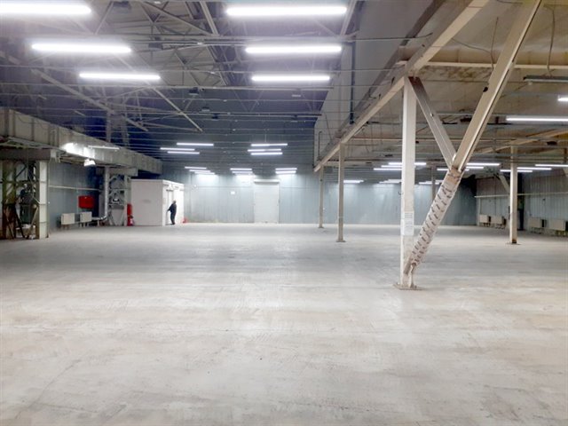 Блок отапливаемых помещений под склад, чистое нешумное производство - 4240 м2