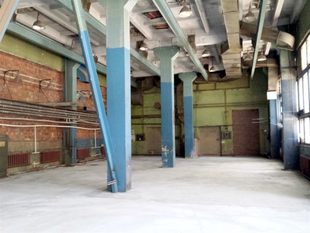 Отапливаемое помещение под склад, производство с кран-балками - 455 м2