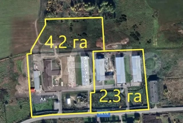 Продажа производственно-складского комплекса 8000 кв м на земельном участке 6,5 Га. 
