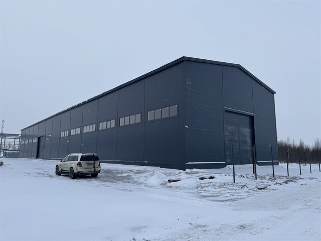 Аренда производственного помещения 1500 м² с кран-балками 5 и 16 т
