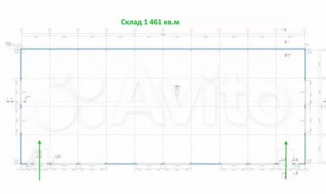 Аренда теплого склада от 439 м² до 1900 м²