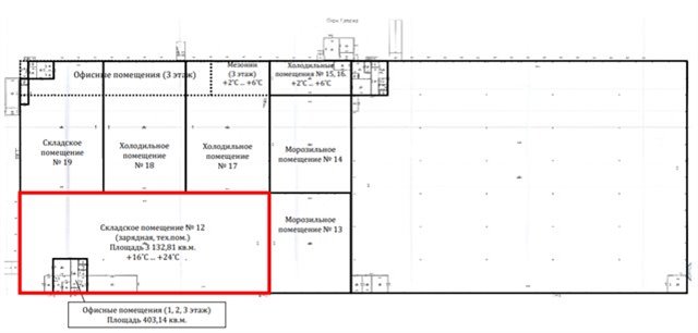 Аренда складского комплекса класса "А" 3535 м² с 4 доклевеллерами и пандусом