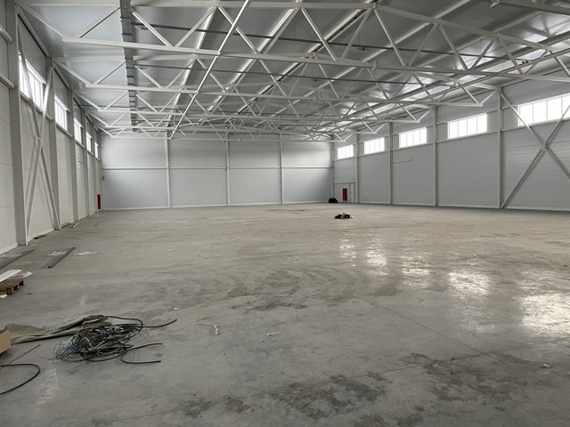 Аренда части нового склада 600 м² c пандусом