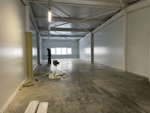 Аренда части нового склада 600 м² c пандусом