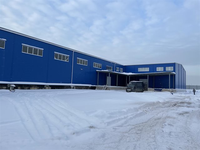 Аренда части нового склада 600 м² c пандусом