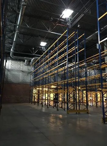 Аренда склада класса B 2880 м² c пандусом