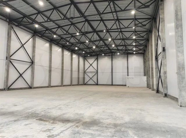 Аренда складского корпуса класса В 1146 м² с доками