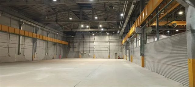 Аренда отапливаемого производственно-складского помещения 2390 м² с кран-балками