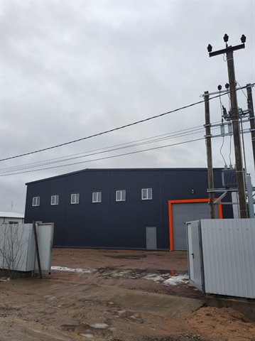 Аренда нового отпливаемого ангара 600 м² 
