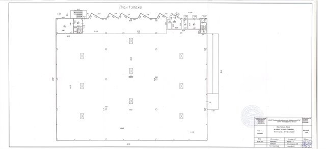 Аренда склада класса В 2880 м² с пандусом