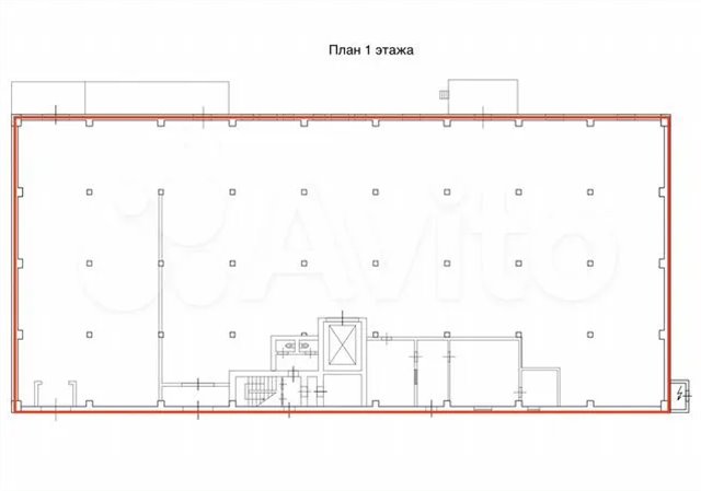 Аренда отдeльнoстоящего здания под склад-производство 2488 м² с пандусом