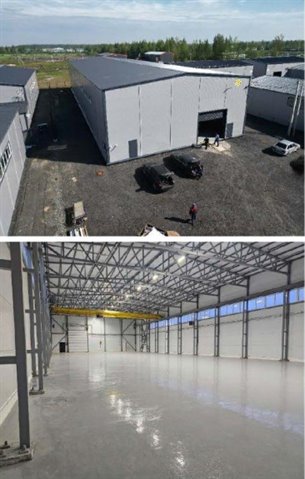 Аренда производственно-складского здания 1000 м² c кран-балкой