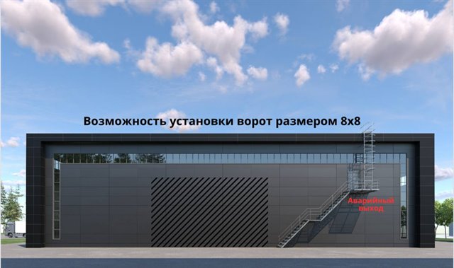 Аренда отапливаемого производственного склада 1095 кв.м. с участком 23,35 соток по Новоприозерскому шоссе