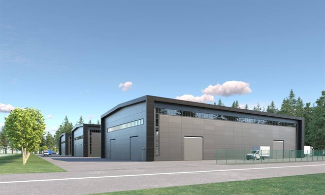 Продажа отапливаемого производственного склада 1095 кв.м. с участком 23,35 соток по Новоприозерскому шоссе