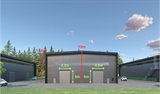 Продажа отапливаемого производственного склада 1095 кв.м. с участком 23,35 соток по Новоприозерскому шоссе