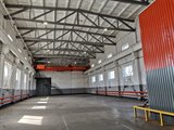 Аренда производственно-складского здания 870 м² с мостовым краном на 10 тонн в городе