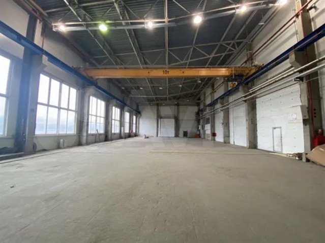 Аренда помещения под склад-произодство 1512 м² с кран-балкой на 10 т
