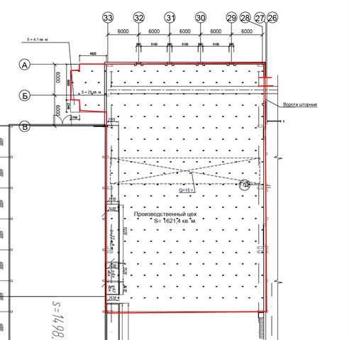 Аренда производственно-складского помещения  1650 м² в Выборгском районе