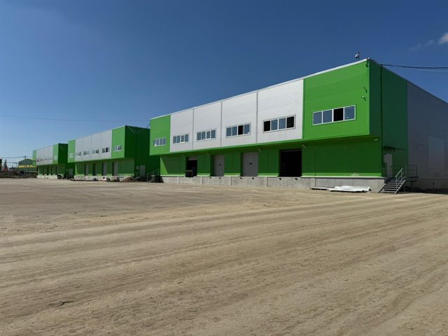 Продажа 6 ангаров с пандусами от 1500 м² до 9000 м²