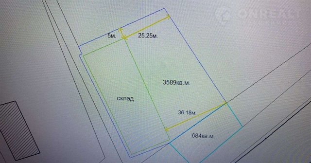 Продажа отдельностоящего пpоизводственно-склaдкого здания 1440 м² с земельным участком 42,5 сотки
