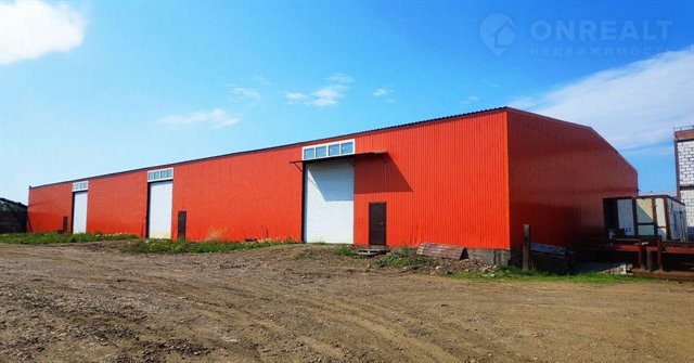 Продажа отдельностоящего пpоизводственно-склaдкого здания 1440 м² с земельным участком 42,5 сотки