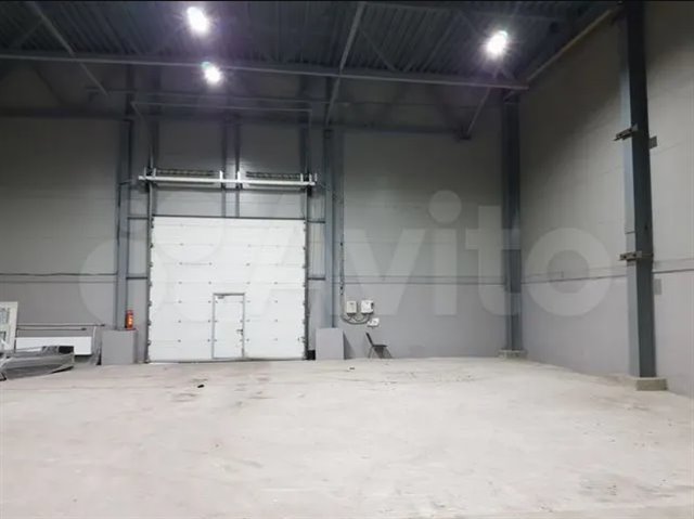 Аренда отапливаемого складского помещения 668 м² в городе