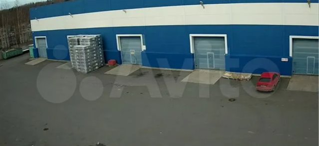 Аренда отапливаемого складского помещения 668 м² в городе