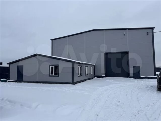 Аренда цеха 1082 м² с кран-балкой на 5 т и земельным участком 34 сотки