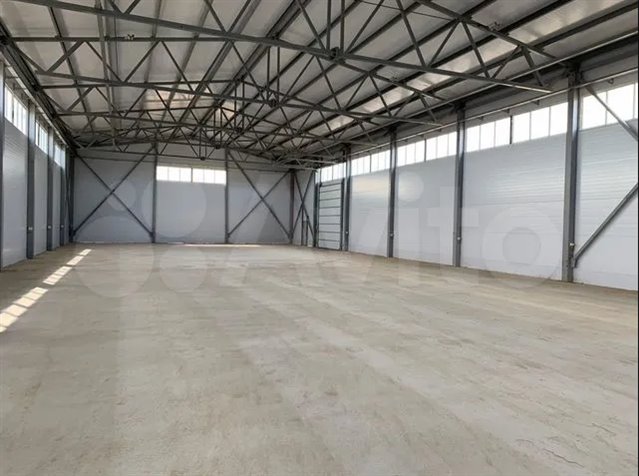 Аренда утепленного ангара 1252 м² 