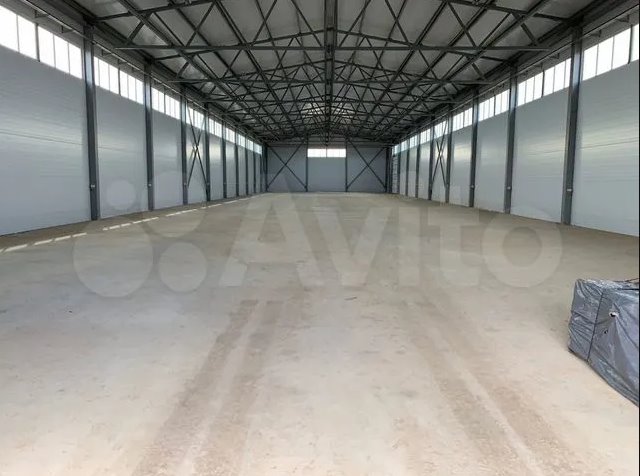 Аренда утепленного ангара 1252 м² 