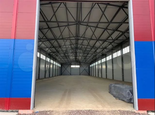 Аренда утепленного ангара 1252 м² 