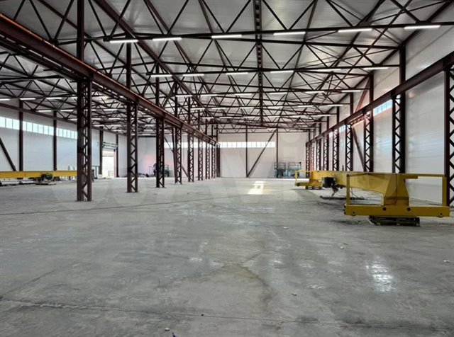 Аренда отапливаемого цеха от 1152 м² до 2304 м² с 2 кран-балками 