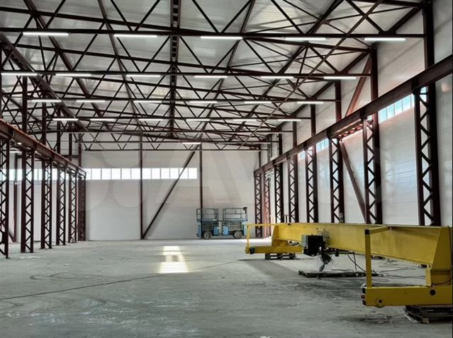 Аренда отапливаемого цеха от 1152 м² до 2304 м² с 2 кран-балками 