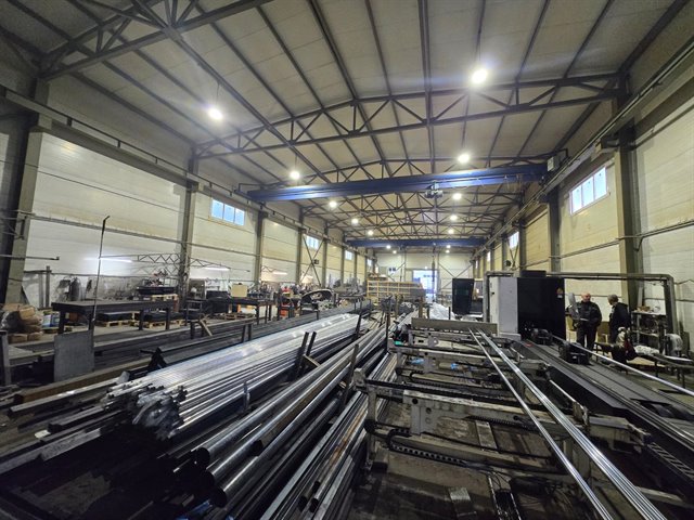 Аренда отапливаемого цеха 1000 кв м с кран-балкой на 5 тонн